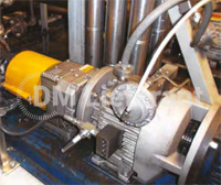 Chemical plant K5 variator with remote pneumatic speed control