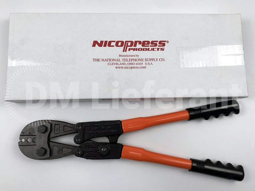 Наша компания поставила 5 комплектов инструмента американской марки Nicopress