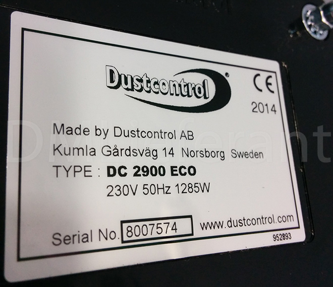 Промышленный пылесос Dustcontrol DC 2900a auto
