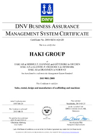 Сертификат системы менеджмент