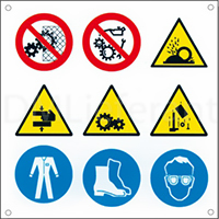 Знаки предупреждения об опасности