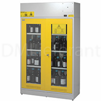 Шкафы с вытяжной вентиляцией и фильтрацией воздуха для хранения химикатов AAW 120