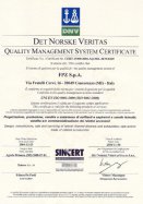 Сертификат соответствия качества продукции FPZ