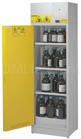 Шкафы с вытяжной вентиляцией для химических реактивов Labor Security System AA 600