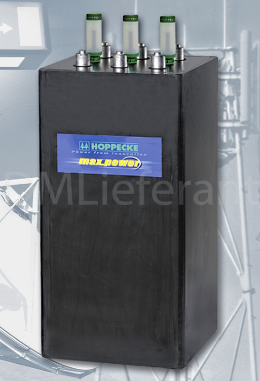 Вентилируемые свинцово-кислотные батареи Hoppecke max.power