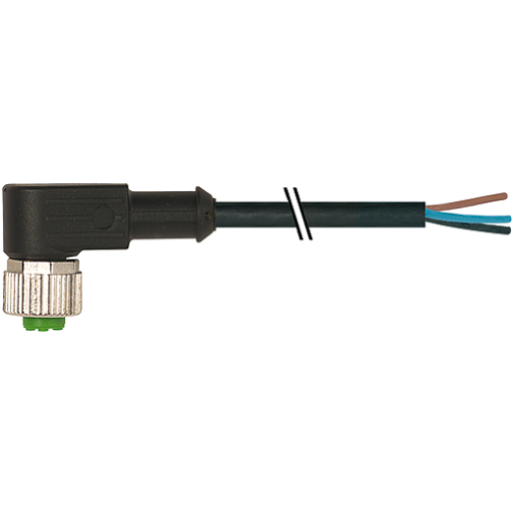 М12 Кабель PUR-OB 4x0,34 черный 3м Murrelektronik Артикул 7000-12341-6340300